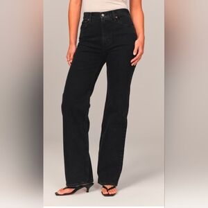 Abercrombie 90s Relaxed Jean  High Rise Size 6L Vintage Comfort Stretch EUC